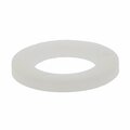 Prime-Line Flat Washers, 3/8 in. X 5/8 in. OD, Nylon, 10PK 9096745